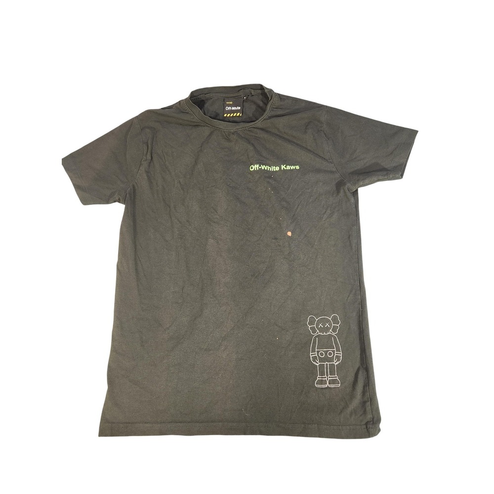 Off-White x KAWS Black Companion Arrows Graphic Tee‎ Mens Large Streetwear